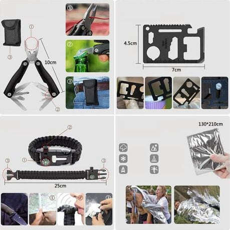 S-Cape Survival Kit  39 Piece