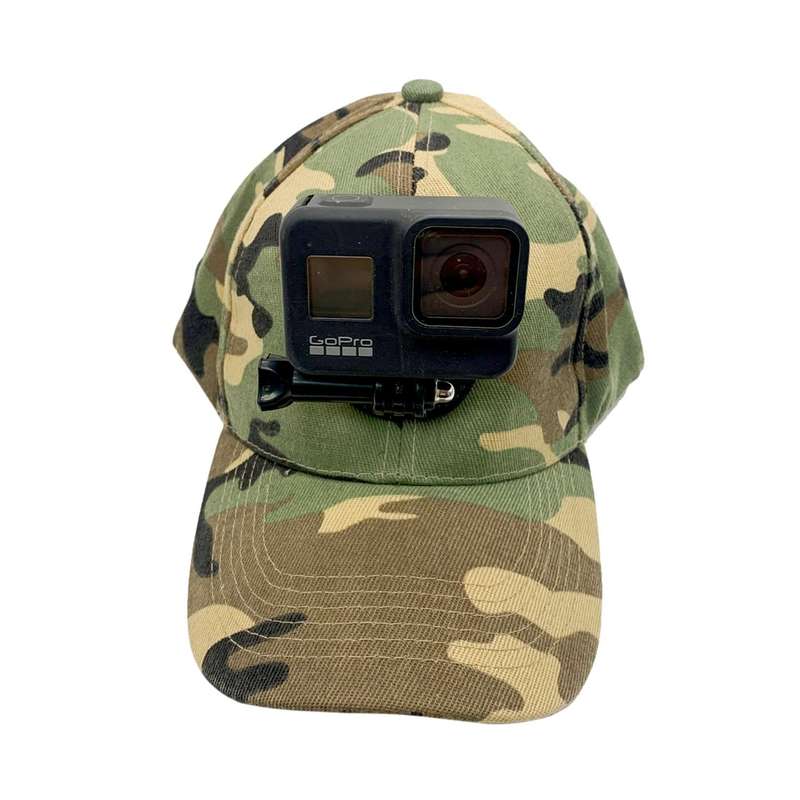 S-Cape Camouflage Baseball Cap For Gopro