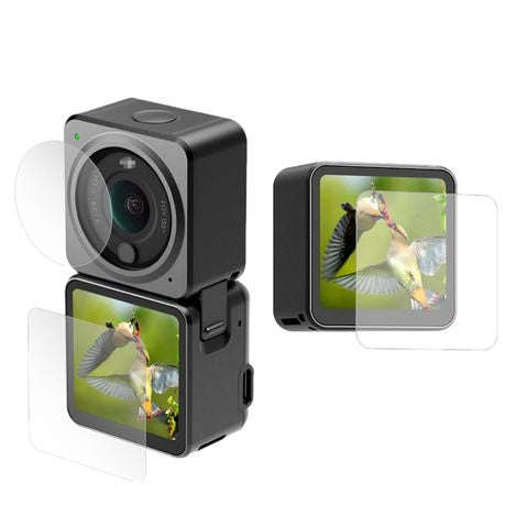 S-Cape Tempered Glass Screen Protector for DJI Action 2  3 piece