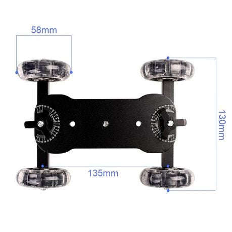 S-Cape Camera Floor and Table Video Slider Dolly