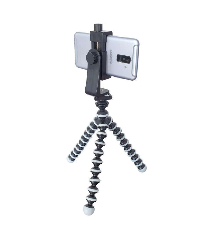 S-Cape Midi Gorilla Tripod with Rotating Cell Phone Clamp