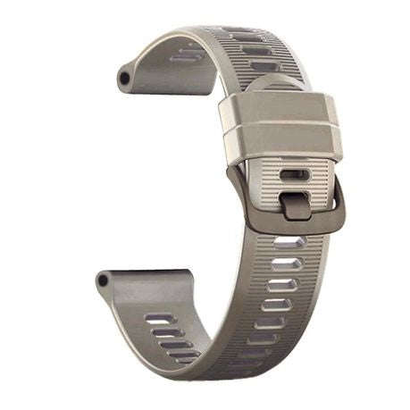 Silicone Strap for Garmin Fenix 5/6/7/Instinct 2 - (22mm)