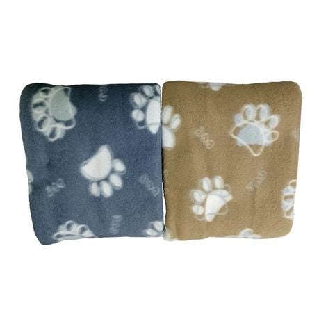 Nunbell Pet Fleece Blanket (90cmx120cm) - 2 Pack