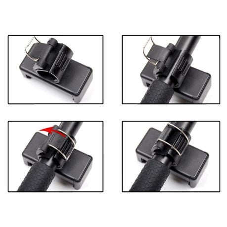 S-Cape Cell Phone Clamp with Pipe Mount