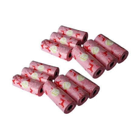 Nunbell Pet Waste Bag Refill - 12 Roll Set