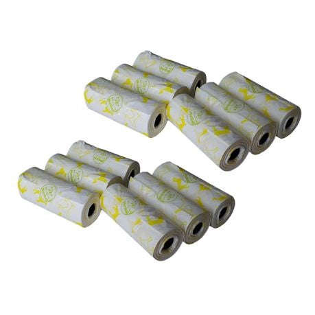 Nunbell Pet Waste Bag Refill - 12 Roll Set
