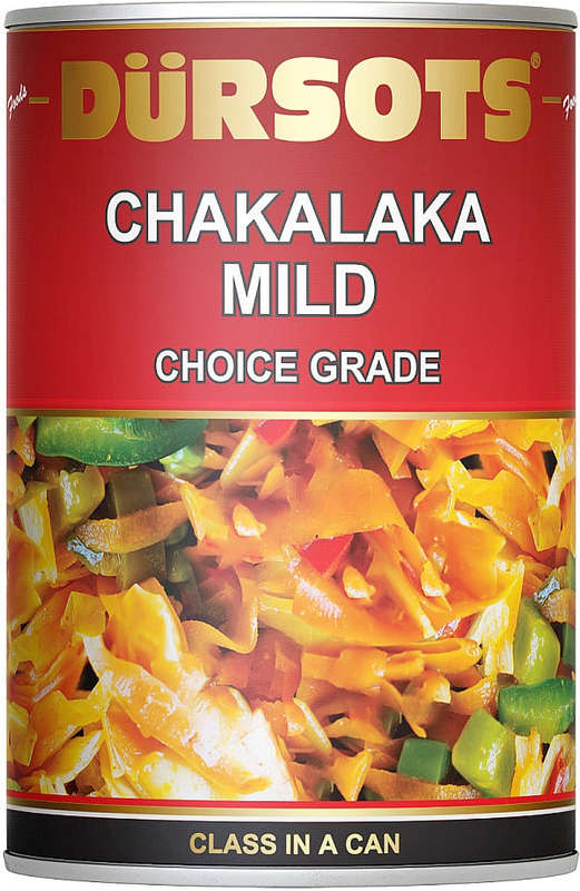 Dursots Chakalaka Mild 12 x 410g