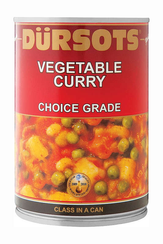 Dürsots Vegetable Curry 12 x 410g