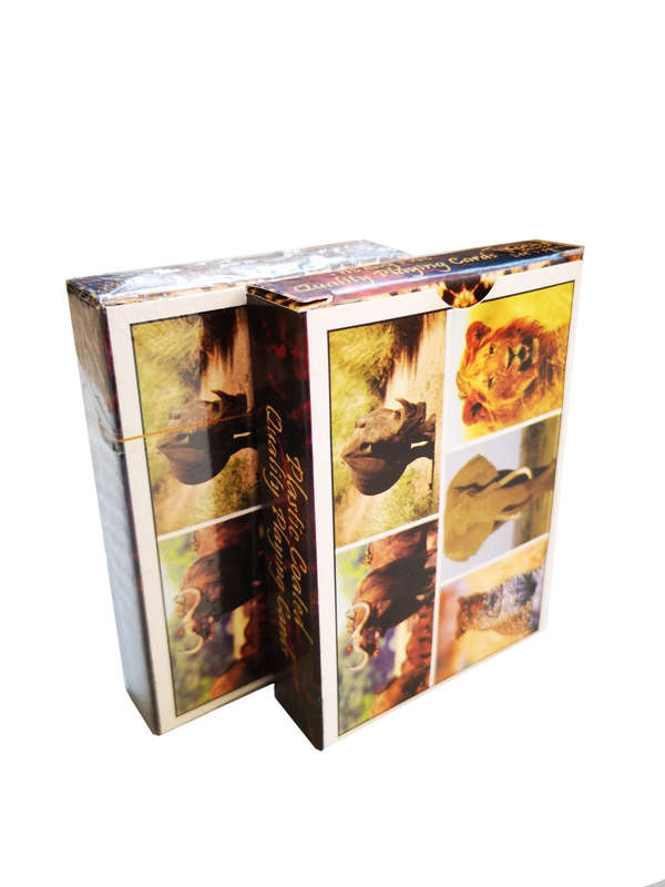 2 Pack - Deck of Playing Cards- African Animals - Big 5 Themed