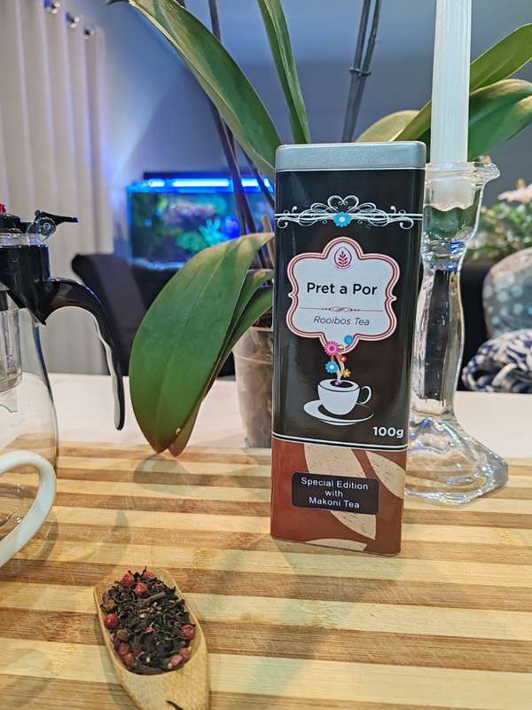 Pret a Por Tea With Rooibos & Makoni 100g - Cildan Tea Merchant