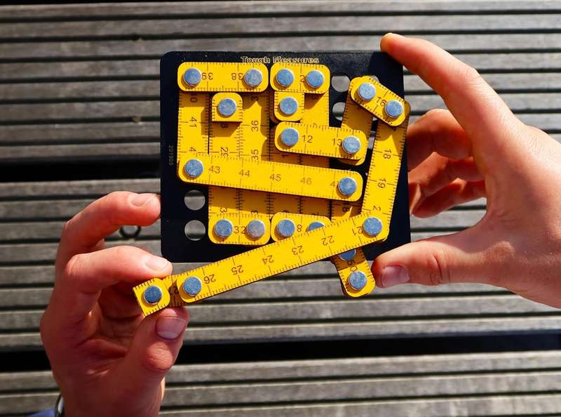 Constantin Tough Measures Puzzle Brainteaser from Recent Toys - Advanced Problem Solving Fun
