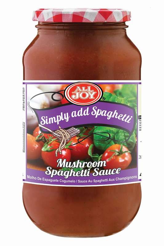 All Joy Spaghetti Sauce 3 Bottles x 820g
