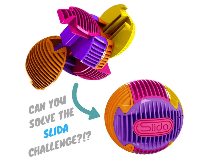 Slida 3D Puzzle Ball - Assorted Colours