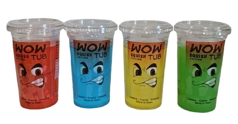 WowTub 4 Pack - Slime Squish Edition - Wow