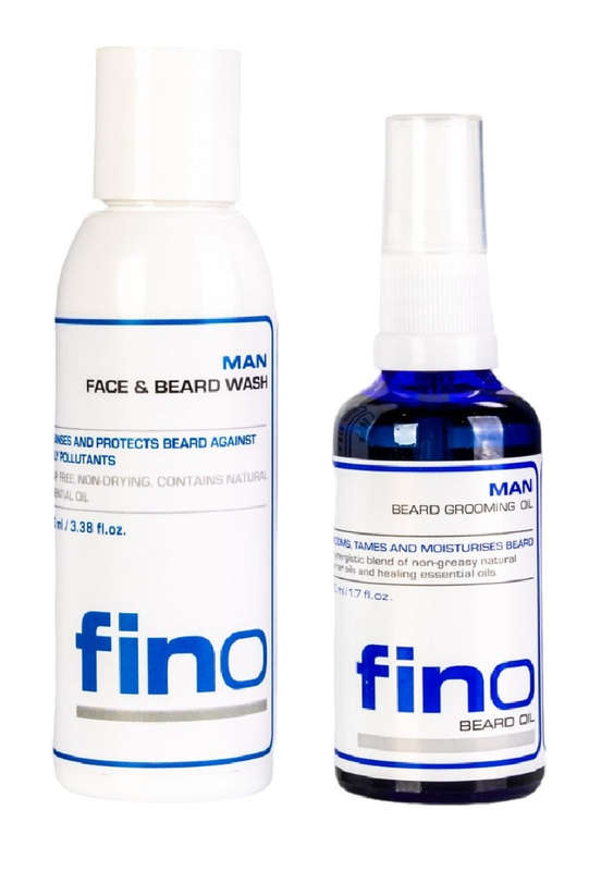 Fino Beard Grooming Kit - Beard Oil & Beard & Face Wash Kit