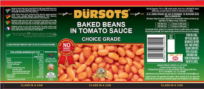Canned Beans 3kg