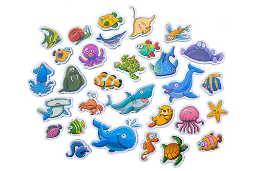Bath Magic Medium Bath Party Gift Boxes - Wild Animal or Marine Stuceez