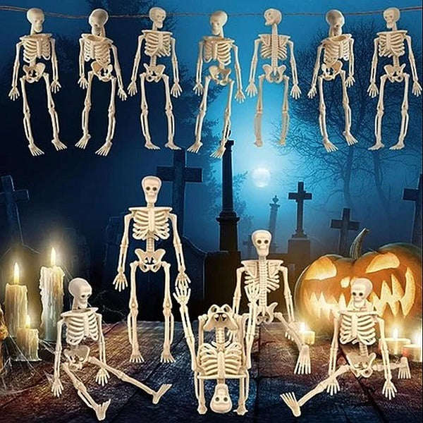 Halloween Skeleton - Plastic Adjustable Skeleton