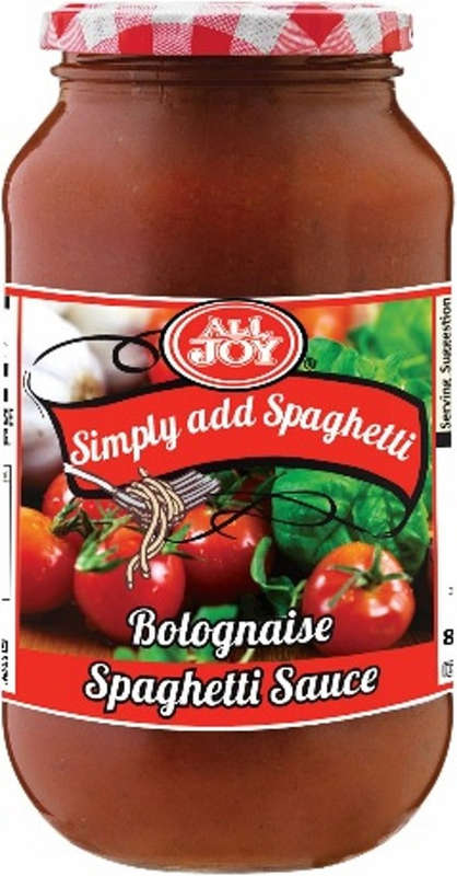 All Joy Spaghetti Sauce 3 Bottles x 485g