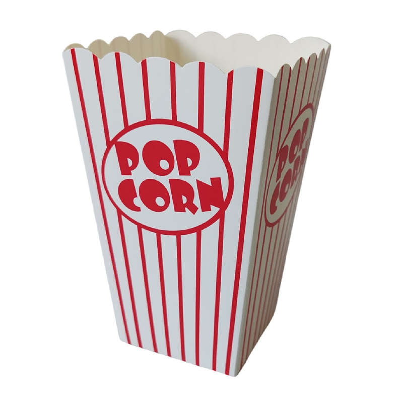 Popcorn Foldable Boxes - 18 pack - 16 cm