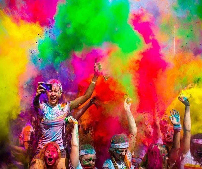 Colour Powder Cannons - 2 Pack - Assorted Colours