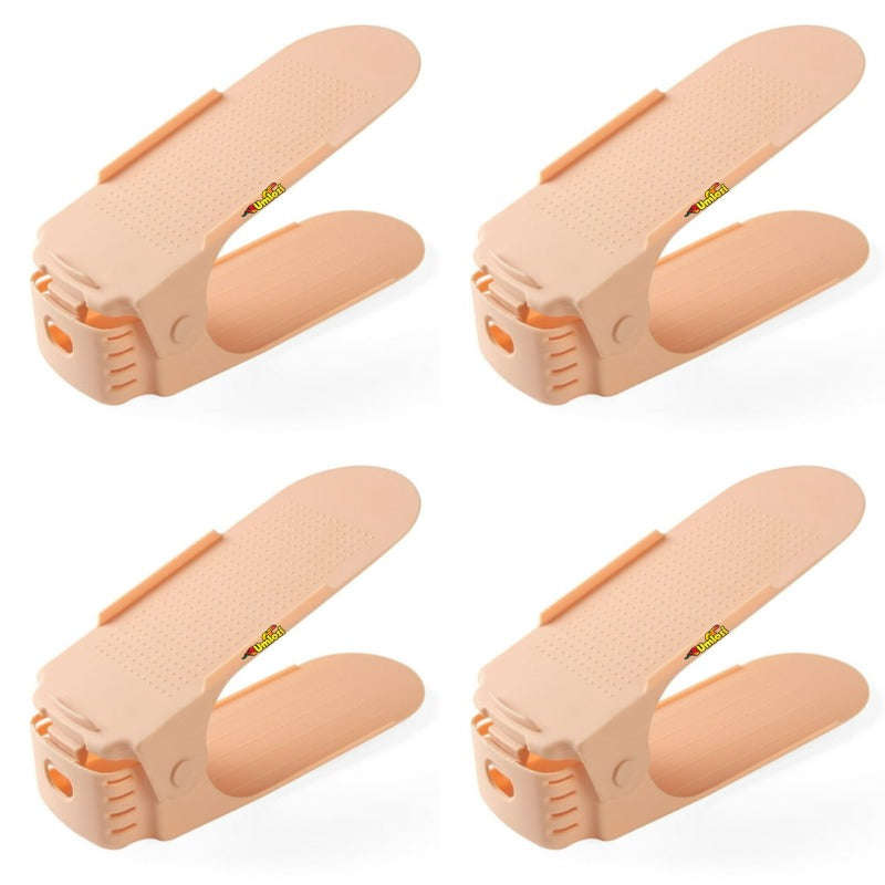 Shoe Slot Organiser - Set Of 4 - Assorted Colours