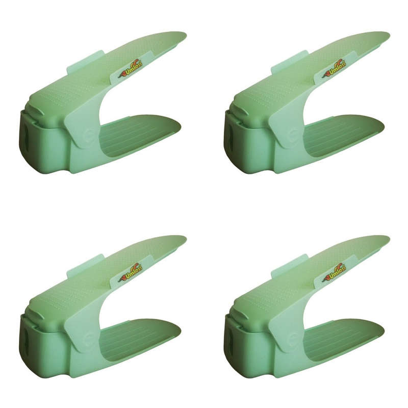 Shoe Slot Organiser - Set Of 4 - Assorted Colours