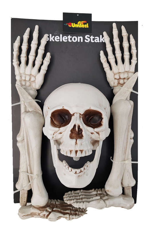 Halloween Set Of Bones, Skulls, Feet, Hands, Fore Arms and Shins