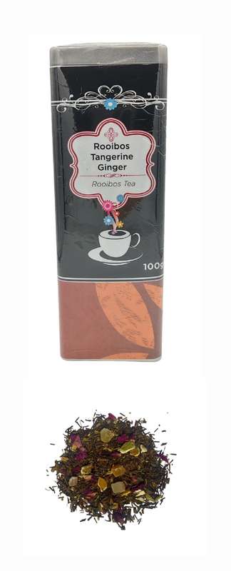 Rooibos, Tangerine, Ginger Tea 100g - Cildan Tea Merchant