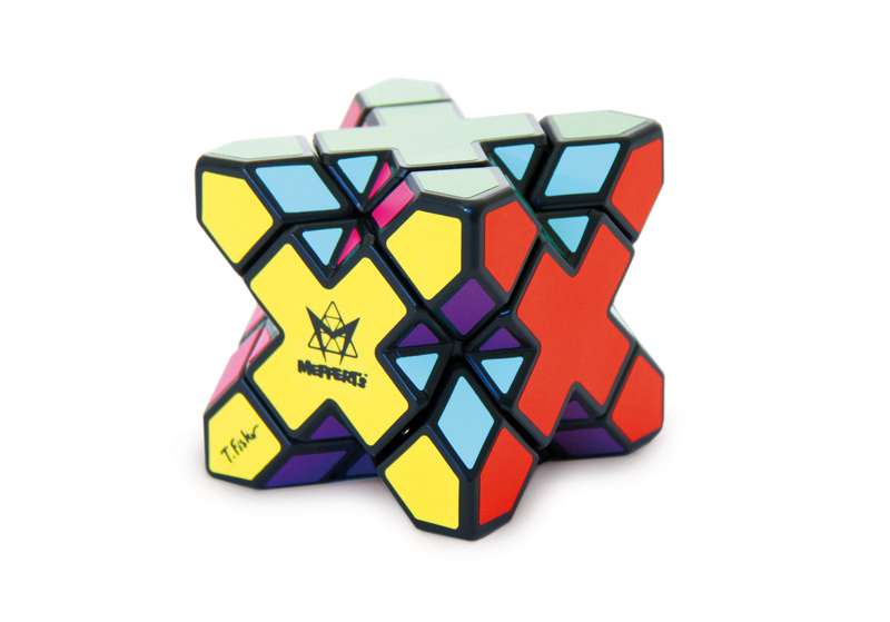 Meffert's Skewb Xtreme - The Original 10-Sided Diamond Brainteaser Puzzle Challenge from Recent T...