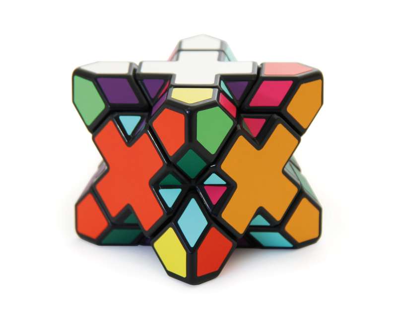 Meffert's Skewb Xtreme - The Original 10-Sided Diamond Brainteaser Puzzle Challenge from Recent T...
