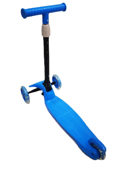 Kids T-Bar Scooter- with Brake and Light Up Wheels