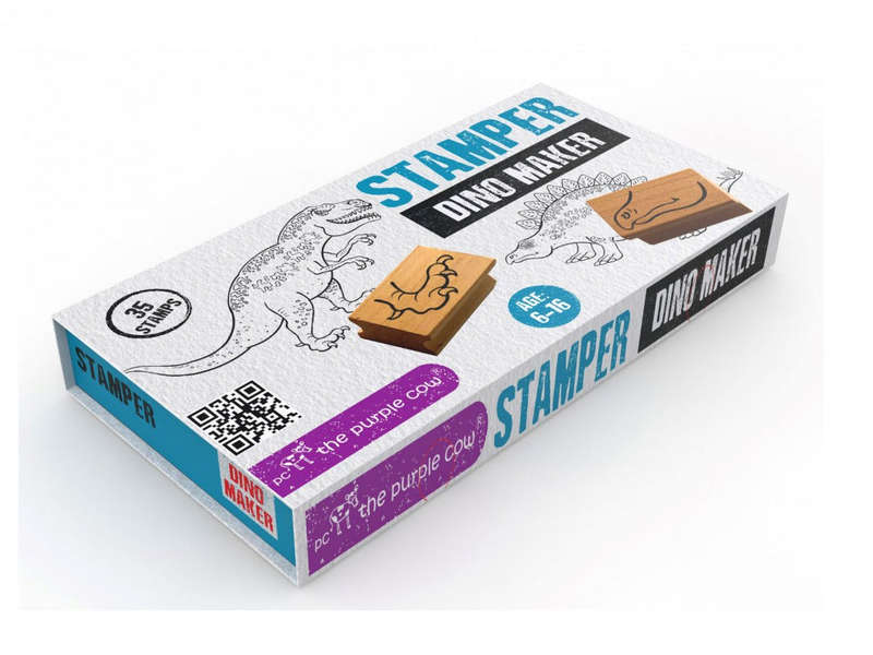 Stamper Set Dino Maker 35 Stamps - Create your Own Dinosaurs