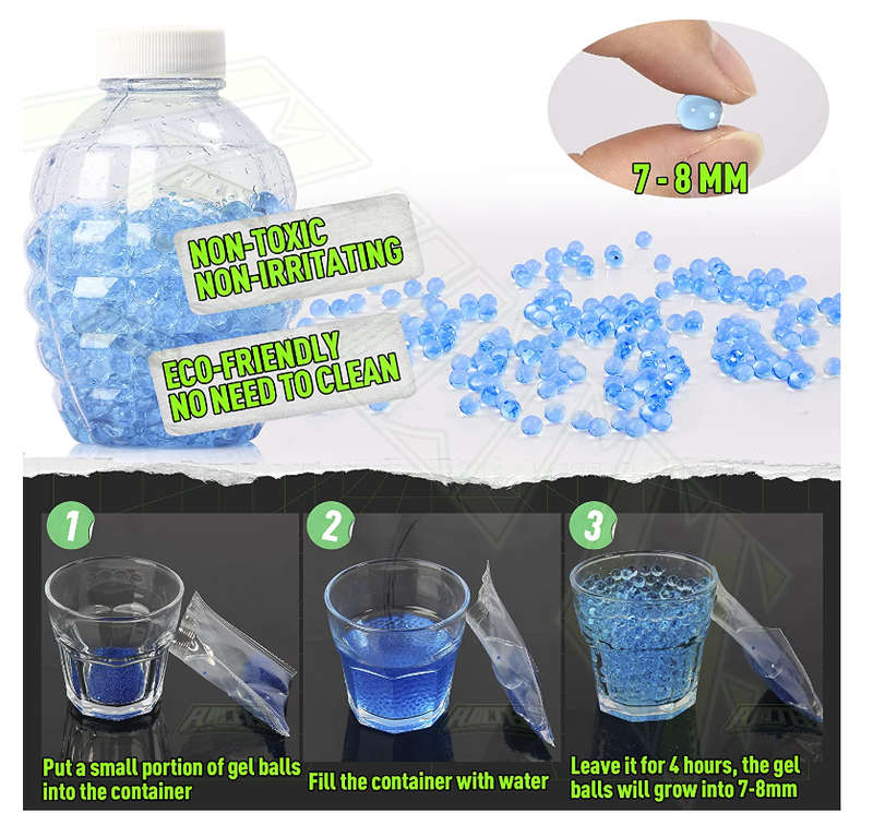 Gel Blaster Gel Balls - Over 180 000 Gel Ball Pack