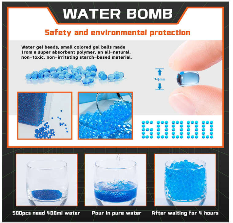 Gel Blaster Gel Balls - Over 180 000 Gel Ball Pack