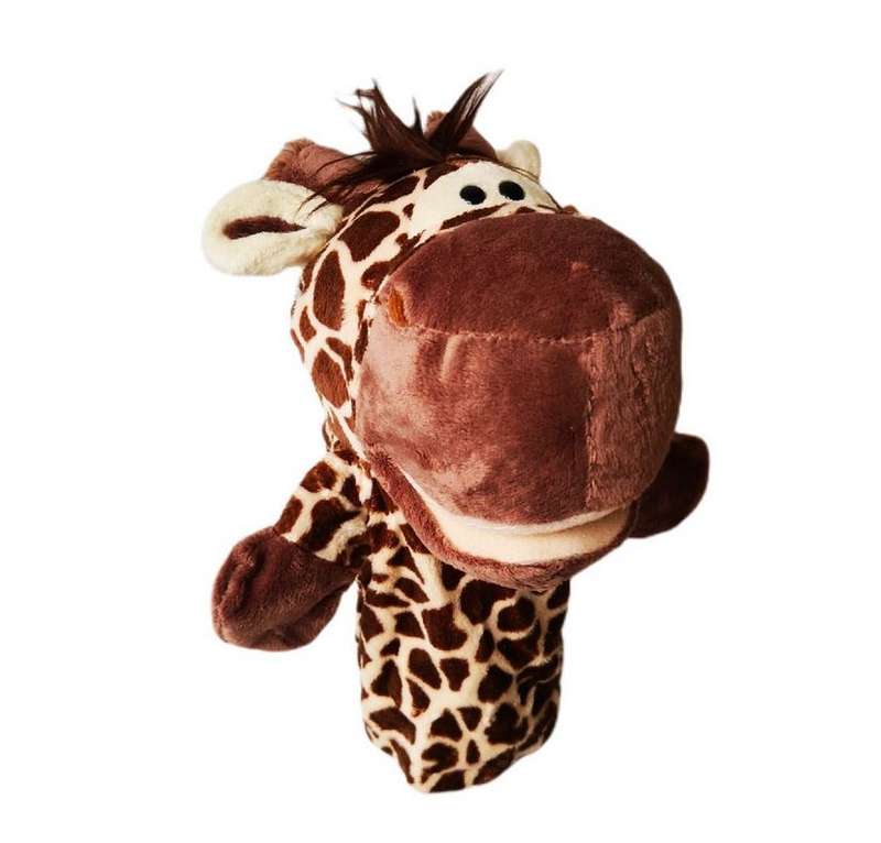 Hand Puppets - Soft Furry Animals - Fingers Control Hands & Mouth
