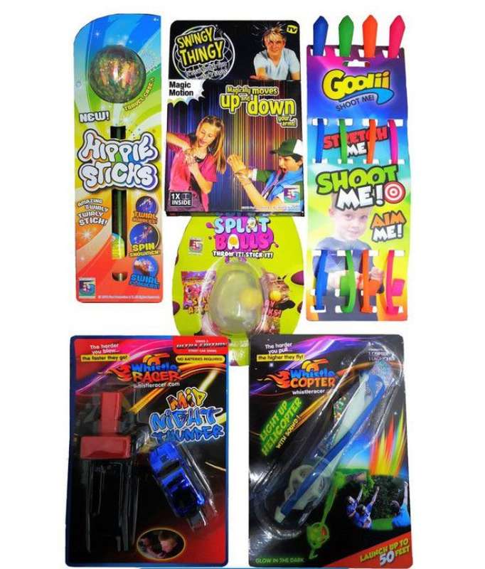 Lucky Bulk Packet of Toys - 6 Assorted