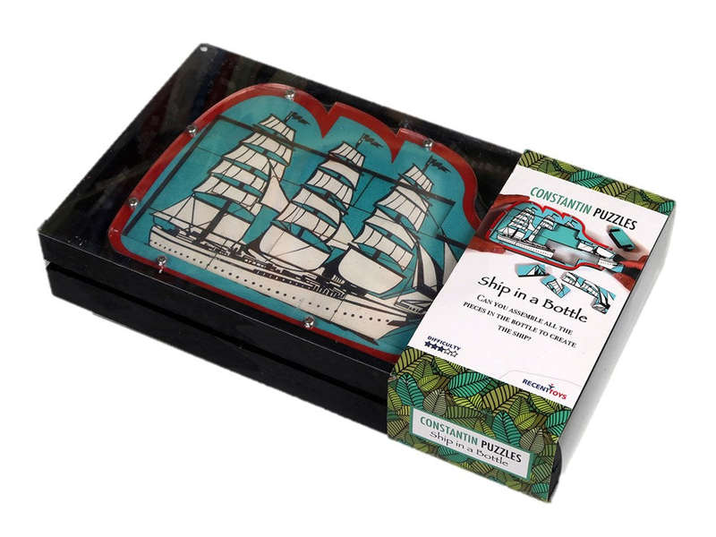 Ship in a bottle, Constantin's Brain Teaser Challenge - Recent Toys
