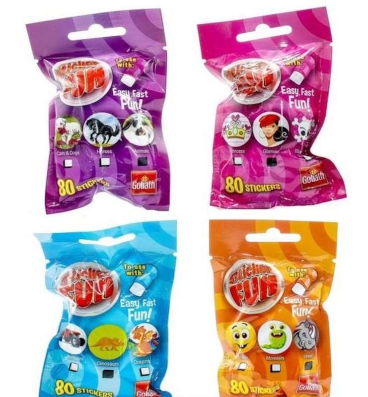 Sticker Fun Refill Combo 8 Pack - 640 Stickers