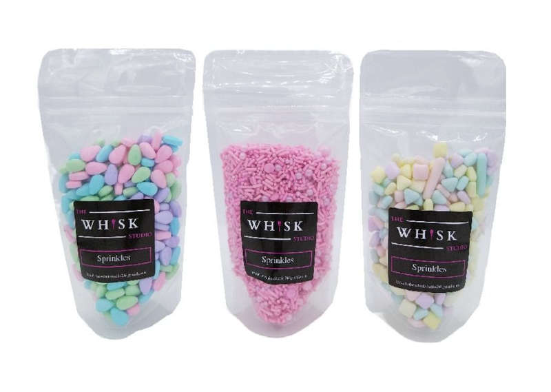 Cake Sprinkles Pack Of 3 - The Whisk Studio - Pastel Paradise