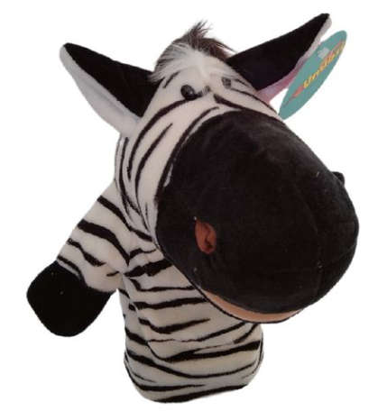 Hand Puppets - Soft Furry Animals - Fingers Control Hands & Mouth