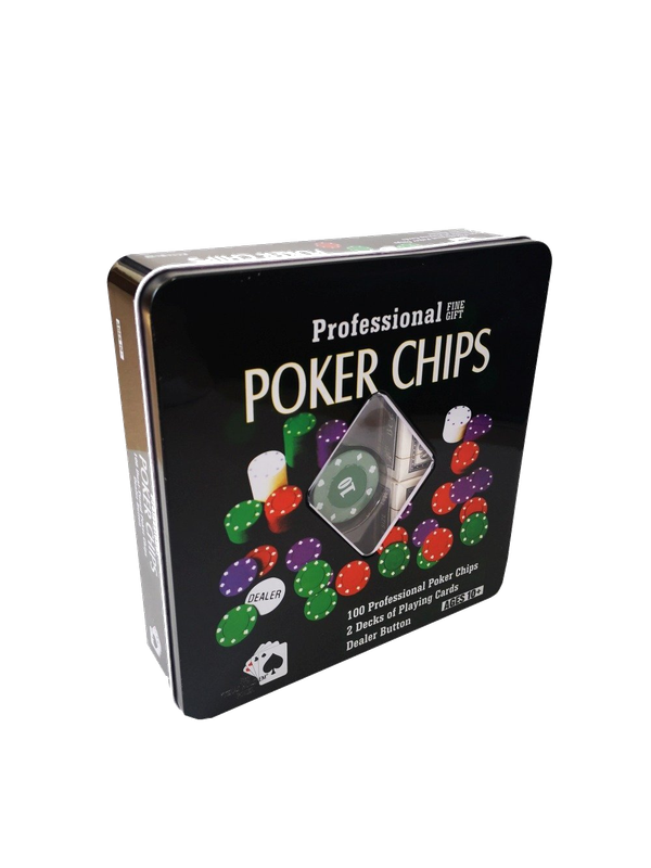 Professional Poker Chips & Cards Set