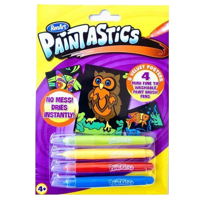 Paintbrush Koki Pens & Velvet Posters -