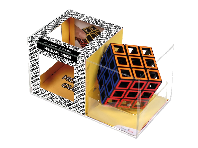 Hollow Cube Puzzle Mefferts  - 3D Puzzle Brain teaser by Recent Toys