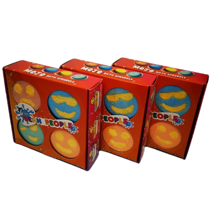 Bath Sprudels - Mojo - The Bean People (1 x 4 pack)