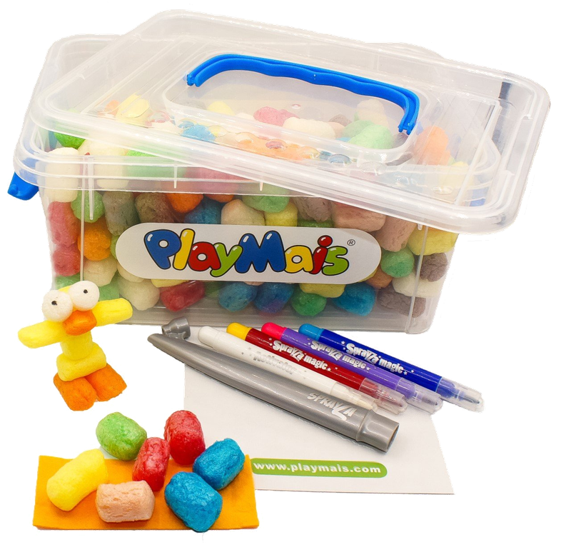 Craft Set - Playmais & Magic Sprayza Blow Pens Set