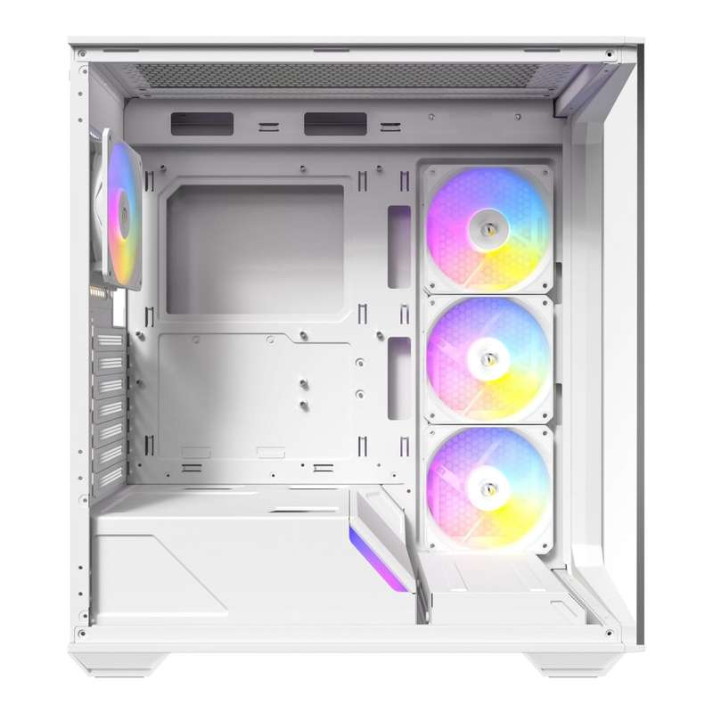 Antec C3 ARGB ATX ARGB Mid-Tower Gaming PC Case White 0-761345-10032-8
