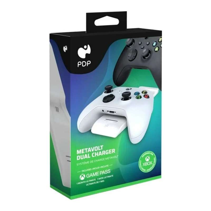 PDP Metavolt Dual Charger for Xbox Series X White 049-009-EU-WH
