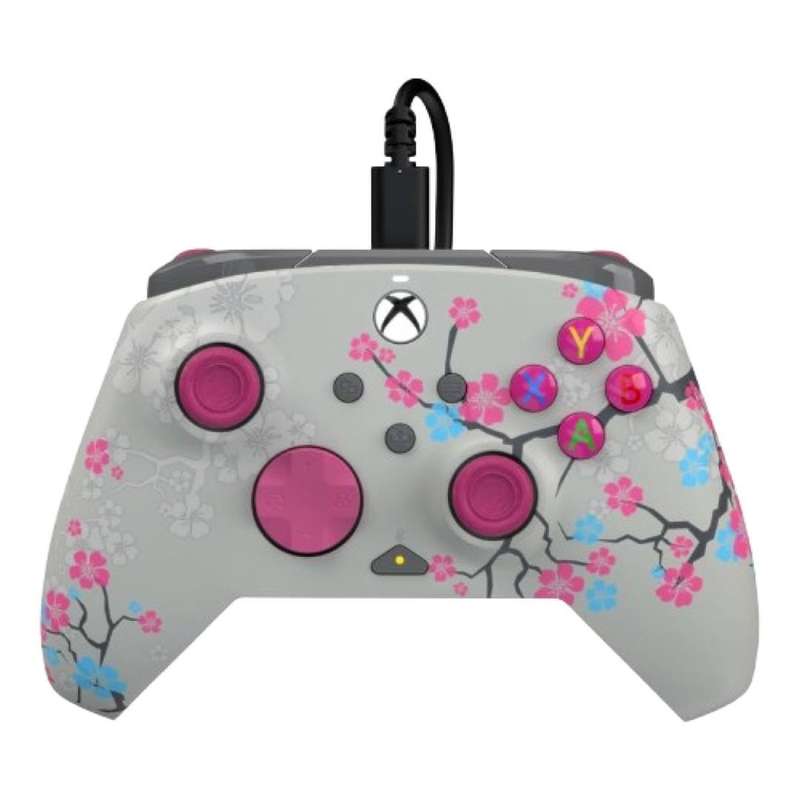PDP Rematch GLOW Wired Controller for Xbox Series X Cherry Blossom 049-023-BLSM