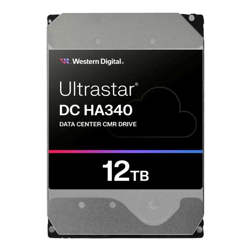 WD Ultrastar DC HA340 3.5-inch 12TB Serial ATA Internal Data Center HDD 0B47063